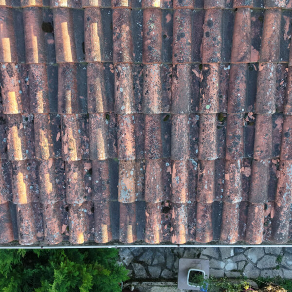 Toit vu par drone