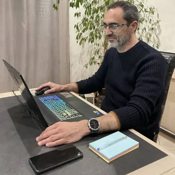 portrait de Benoit Barrère - clemtis création de sites internet en Ariège