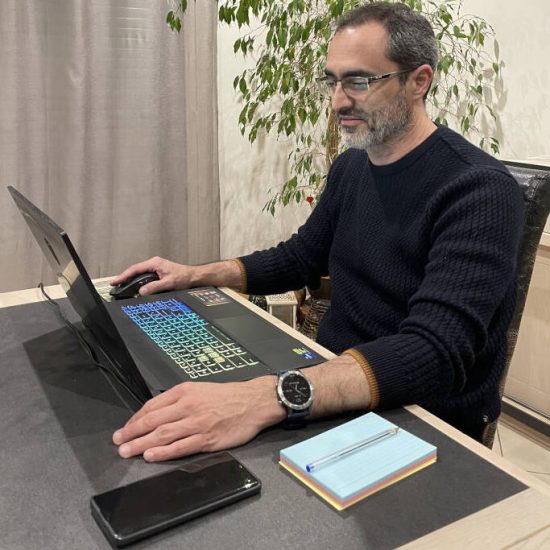 portrait de Benoit Barrère - clemtis création de sites internet en Ariège